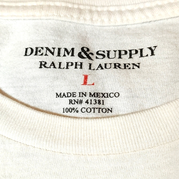 DENIM AND SUPPLY RALPH LAUREN TSHIRT BUNDLE LARGE - Picture 5 of 12